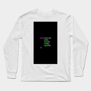 Coding Cards Long Sleeve T-Shirt